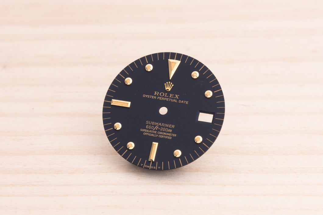 Rolex Vintage Submariner Matte Black Nipple Dial for 1680 FCD28253