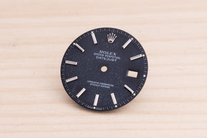 Rolex Datejust Black Spotted Stick Dial for 16014 - 16234 FCD28262