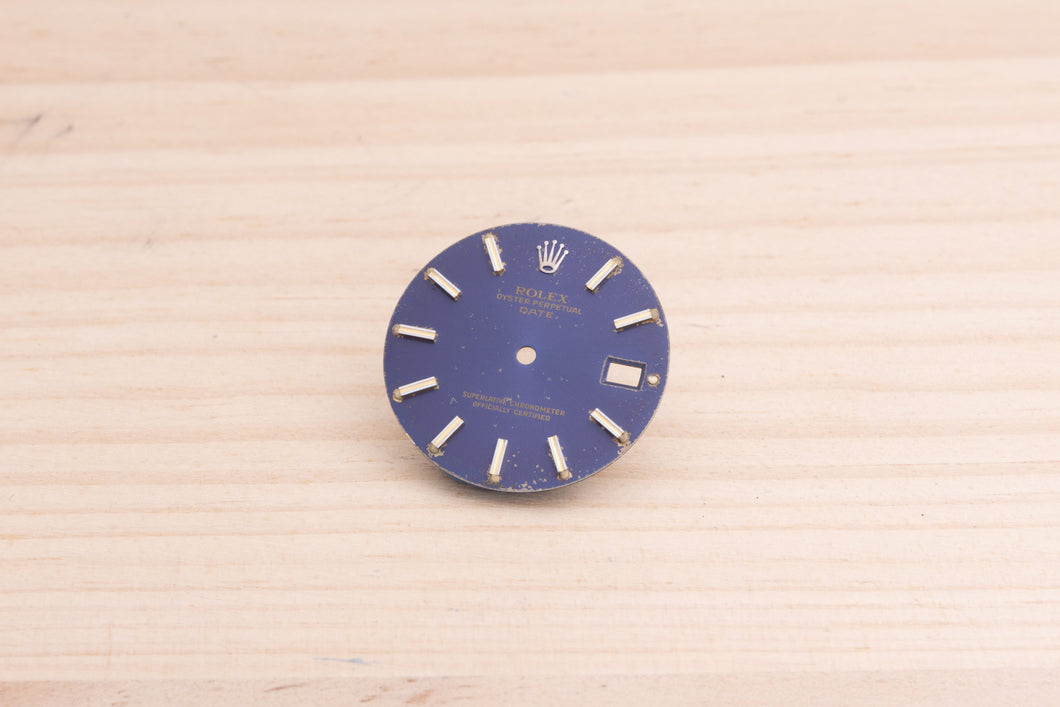 Rolex Date Tropical Blue stick dial for model 1500 - 1501 FCD28349