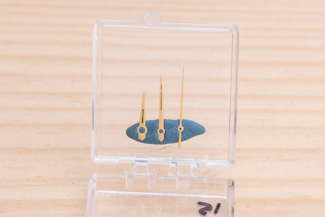 Rolex Tritium Dauphine Yellow Gold hand set caliber 1570 FCD28904