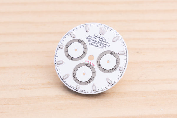 Load image into Gallery viewer, Rolex White Daytona Dial for model 116520  “Luminova” FCD28925
