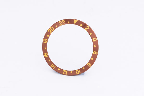 Load image into Gallery viewer, Rolex GMT Master II Brown insert for 16713 - 16718 FCD28965
