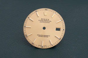 Rolex Datejust Champagne Stick Dial for model 16233 - 116233 FCD29083