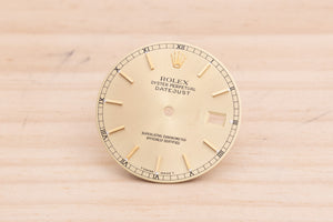 Rolex Datejust Champagne Stick Dial for model 16013 - 16233 FCD29084