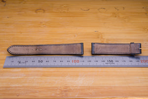 Patek Philippe Black 18mm x 15mm Strap FCD29120