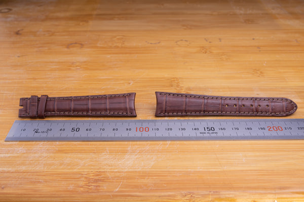 Load image into Gallery viewer, Audemars Piguet 20x16mm brown strap FCD29236
