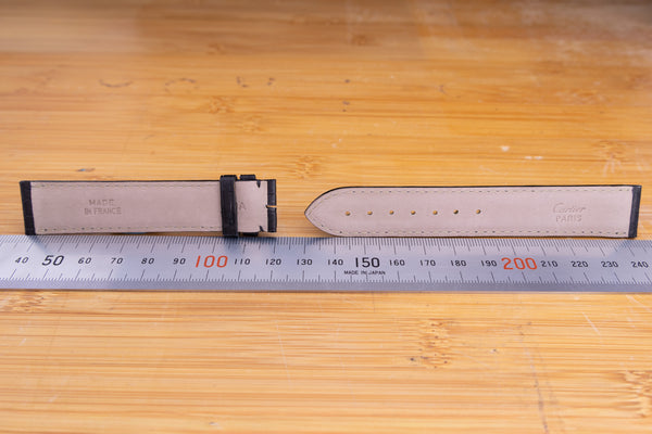 Load image into Gallery viewer, Cartier 18.5 x 18mm Black Strap FCD29244

