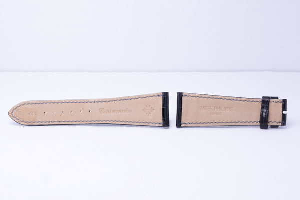 Load image into Gallery viewer, Patek Philippe Black 24mm x 18mm Strap FCD29326
