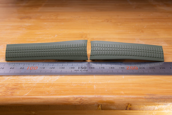 Load image into Gallery viewer, Patek Olive Green Strap for 5968G FCD29329
