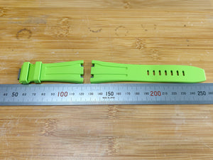 Audemars Piguet Lime Green Rubber Strap 30mm x 22mm for Offshore Divers FCD29375