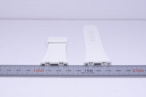 Audemars Piguet White Rubber Strap 30mm x 22mm for Offshore Divers FCD29377