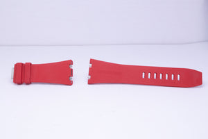 Audemars Piguet Red Rubber Strap 30mm x 22mm for Offshore Divers FCD29378