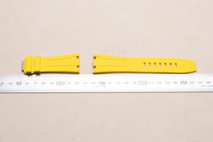 Audemars Piguet Yellow Rubber Strap 30mm x 22mm for Offshore Divers FCD29379
