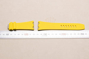 Audemars Piguet Yellow Rubber Strap 30mm x 22mm for Offshore Divers FCD29379
