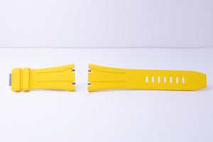 Audemars Piguet Yellow Rubber Strap 30mm x 22mm for Offshore Divers FCD29379