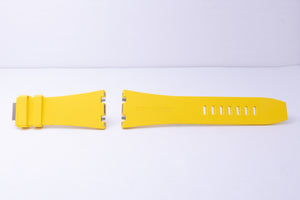 Audemars Piguet Yellow Rubber Strap 30mm x 22mm for Offshore Divers FCD29379