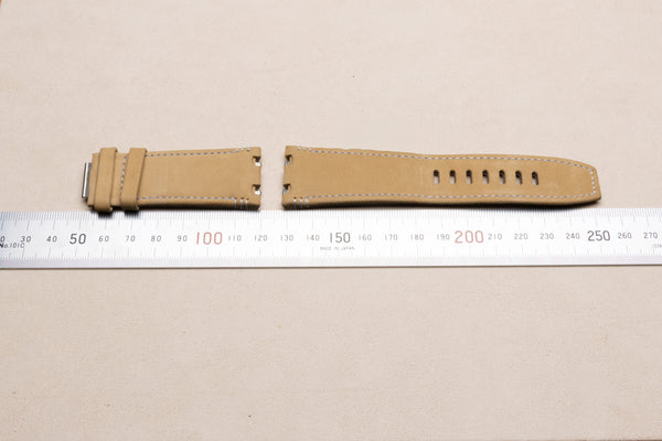 Load image into Gallery viewer, Audemars Piguet Beige Sued Strap 29mm x 25mm FCD29381
