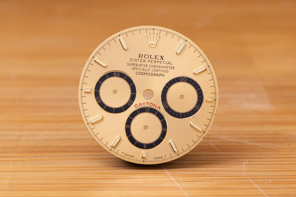 Load image into Gallery viewer, Rolex Daytona Champagne Stick Inverted 6 Dial for 16523 - 16528 FCD29411
