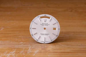 Rolex Daydate Silver Stick ( Tritium ) for 18039 FCD29418