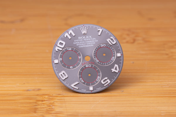 Load image into Gallery viewer, Rolex Daytona Slate Racing Dial " Luminova" 116509 FCD29463
