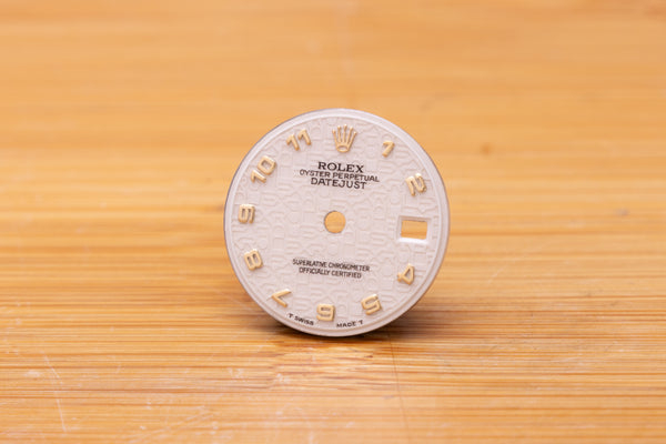 Load image into Gallery viewer, Rolex Ladies Cream Jubilee Arabic Dial for 69173 - 79173 FCD29472
