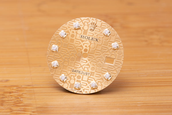 Load image into Gallery viewer, Rolex Champagne Jubilee Diamond Dial for 116233 FCD29492
