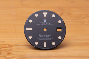 Rolex Submariner DAMAGED Black Dial for 16610 - 16800 - 168000 FCD29509