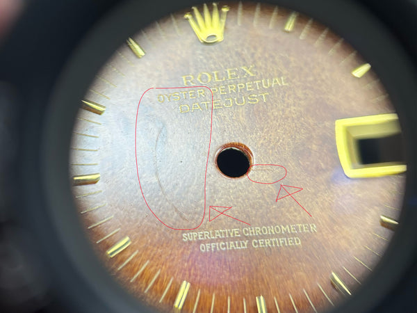 Load image into Gallery viewer, Rolex Ladies Wood Dial for 6917 - 69173 - 69178 FCD29537
