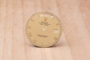 Rolex Day-Date DAMAGED Champagne Roman for model 18038 - 18238 FCD29553