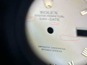 Rolex Day-Date DAMAGED Champagne Roman for model 18038 - 18238 FCD29553