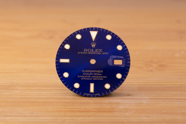 Load image into Gallery viewer, Rolex Submariner Blue Dial Damaged for 16613 - 16803 FCD29595
