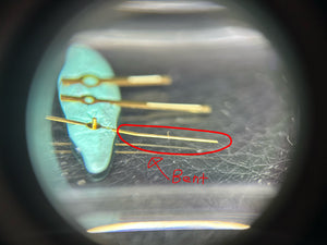 Rolex Datejust Yellow Gold Tritium hands for model 1570 FCD29616