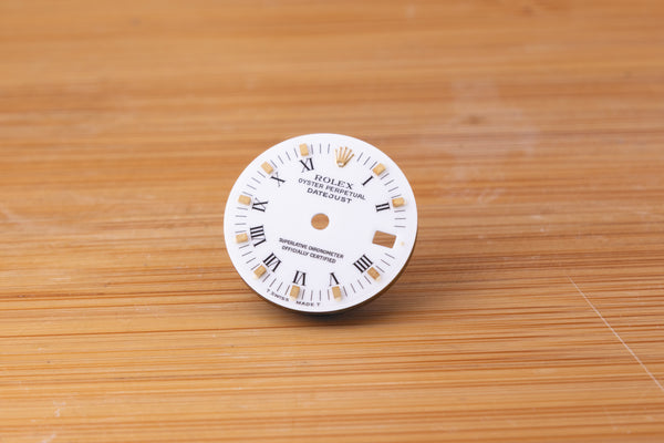 Load image into Gallery viewer, Rolex Ladies White Peg dial for model 69173 - 79173 FCD29634
