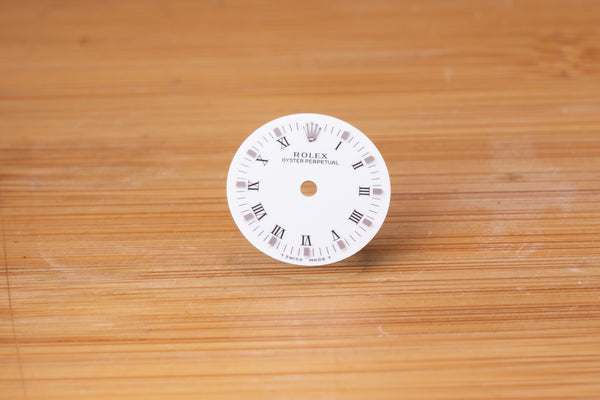 Load image into Gallery viewer, Rolex Oyster Perpetual white dial for model 67160 FCD29639
