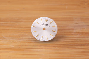 Rolex Oyster Perpetual silver dial for model 6719 FCD29640