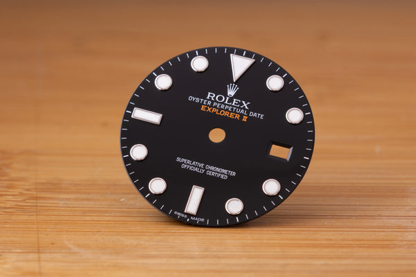 Load image into Gallery viewer, Rolex Black Explorer II Dial W Hands for 216570 FCD29678
