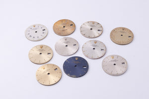 Rolex DAMAGED Original Ladies Dial Lot 10 Total FCD29694