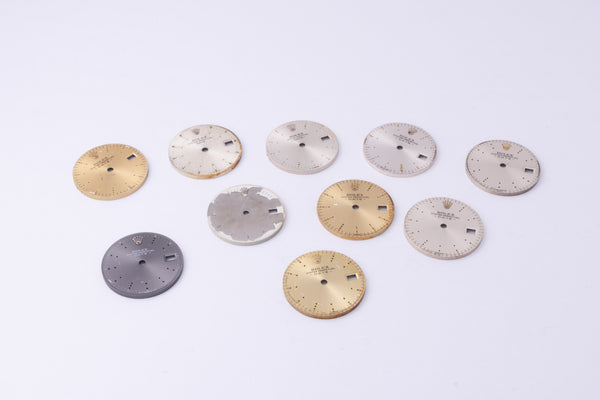 Load image into Gallery viewer, Rolex DAMAGED Original Ladies Dial Lot 10 Total FCD29695
