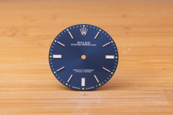 Load image into Gallery viewer, Rolex Oyster Perpetual 39 mm Blue Dial for model 114300 FCD29879
