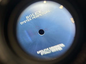 Rolex Oyster Perpetual 39 mm Blue Dial for model 114300 FCD29882