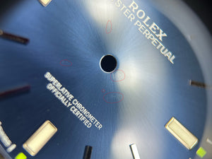 Rolex Oyster Perpetual 39 mm Blue Dial for model 114300 FCD29883