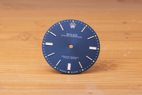 Load image into Gallery viewer, Rolex Oyster Perpetual 39 mm Blue Dial for model 114300 FCD29884
