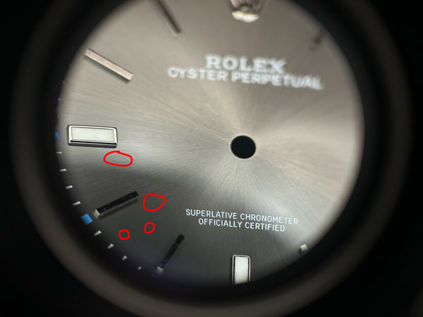 Load image into Gallery viewer, Rolex Oyster Perpetual 39 mm Grey Dial for model 114300 FCD29890

