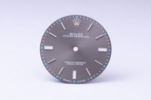Rolex Oyster Perpetual 39 mm Grey Dial for model 114300 FCD29892