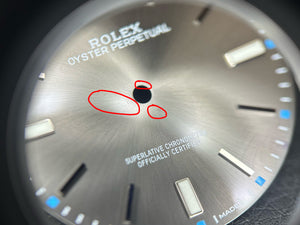 Rolex Oyster Perpetual 39 mm Grey Dial for model 114300 FCD29892