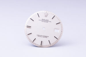 Rolex Datejust Silver Linen Stick Marker dial for 1601 - 1603 FCD29911