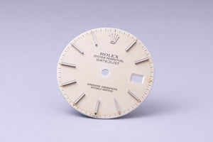 Rolex Datejust Faded Silver Lemon Linen Dial for model 16014 FCD29931