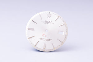 Rolex Silver stick marker dial for model 1601 - 1603 FCD29934