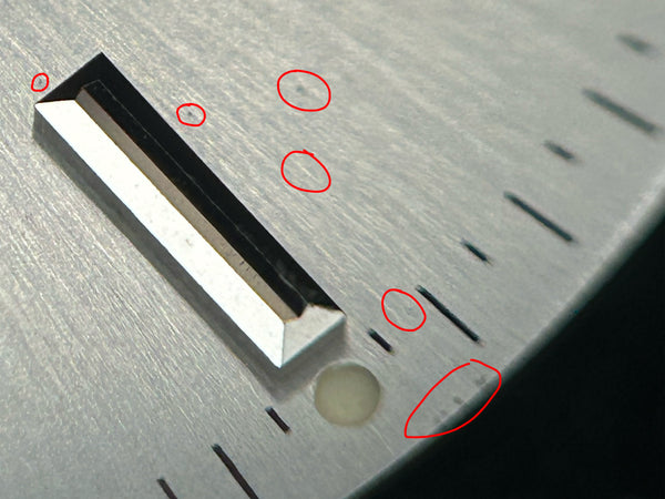 Load image into Gallery viewer, Rolex Datejust Silver Stick dial for model 16014 - 16030 FCD29944
