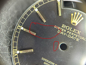 Rolex Day-Date Black Stick for model 18038 - 18238 FCD30002